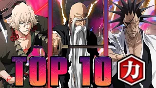 (JANUARY 2023) TOP 10 BEST POWER CHARACTERS! Bleach Brave Souls