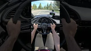 The Mazda3 Turbo Hatch Gets to 60 in About 6 Seconds (POV Drive #shorts)