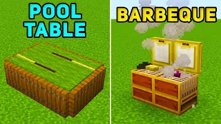 25 TINY Build Hacks In Minecraft