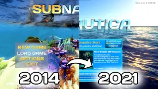 I Played the ORIGINAL (2014) EARLY-ACCESS Subnautica Build and it was SO CURSED!