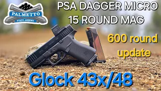 PSA DAGGER MICRO MAG UPDATE. Glock 43x/48