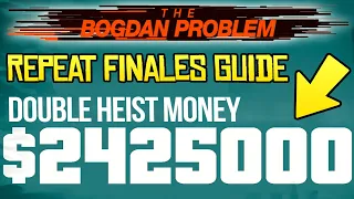 GTA Online DID YOU KNOW? - How to Repeat ONLY Heist Finales! Make $6,000,000 Per Hour!