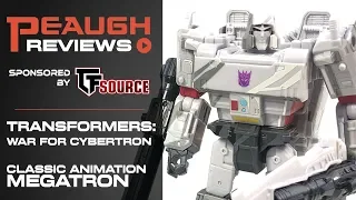 Video Review: Transformers: War for Cybertron SIEGE - Classic Animation MEGATRON (35th Anniversary)