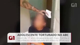 Tatuador é preso após escrever 'Eu sou ladrão e vacilão na testa de jovem