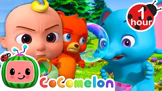 JJ and Boba Want More Bubbles! | Learn Emotions with CoComelon Animal Time Nursery Rhymes