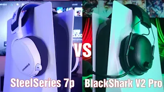 Best PS5 Headset Comparison: Razer BlackShark V2 Pro vs SteelSeries Arctis 7p