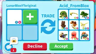 😱🤩OMG! THEY OFFERED ME 7 NEON LEGS FOR MY OUTGAME VALUABLE PET! ADOPT ME TRADING #adoptmetrades
