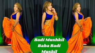 Badi Mushkil Baba Badi Mushkil Gore Gore Gaalo Pe Hai Kala  Kala Til | Madhuri Dixit dance