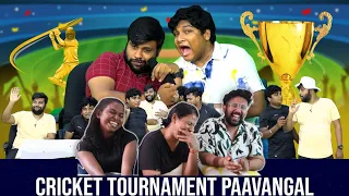 CRICKET TOURNAMENT PAAVANGAL REACTION😂|| PARITHABANGAL || Ramstk Family