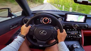 2023 Lexus IS500 POV First Drive! Does the V8 Make This a Winner?