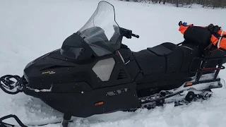 Снегоход Stels Viking  и 2500 км пробега .