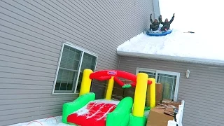 INSANE SLEDDING FAILS!!