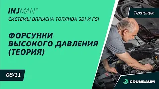 Курс GDI и FSI. Часть 5.1 Форсунки высокого давления. Виды, типы неисправностей и методы устранения