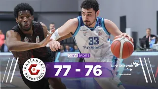 Gaziantep Baskebol 77-76 Türk Telekom | 26. Hafta  - Türkiye Sigorta Basketbol Süper Ligi