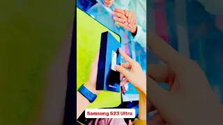 Unboxing the Samsung S23 Ultra 🥰