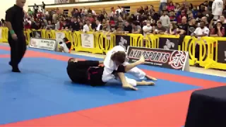 Jeff Messina Wins With Armbar - 2013 IBJJF Houston Open