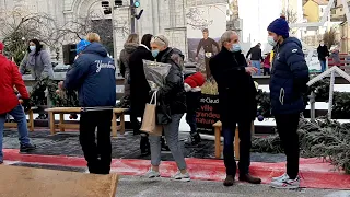 Ouverture de la patinoire à Saint-Claude le 18 décembre 2021