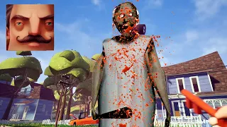 Hello Neighbor - My New Neighbor Granny.EXE Act 1 Gameplay Walkthrough