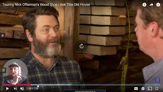 Woods -Week 4- lesson 1- Nick Offerman's Wood shop