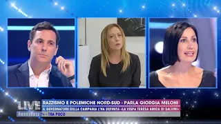 L'intervista di Giorgia Meloni a Live-Non è la D'Urso su Canale 5. Da non perdere!