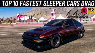 Forza Horizon 5  Top 10 Fastest Sleeper Drag Cars