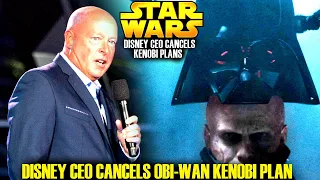 Disney CEO Just Cancelled Obi-Wan Kenobi Plan! This Is HUGE (Star Wars Explained)