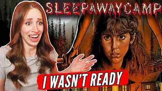 First Time Watching SLEEPAWAY CAMP Reaction... I was NOT READY