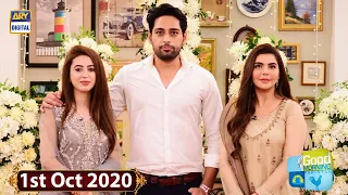 Good Morning Pakistan - Salman Saeed & Aleena Fatima - 1st October 2020 - ARY Digital Show