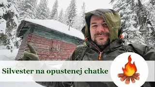 Silvester na opustenej chatke | Vlog #13 | PF2024 | Bushcraft