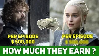 Game of Thrones Cast Salaries Revealed!