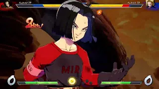 DRAGON BALL FighterZ - Android 17 VS Android 18