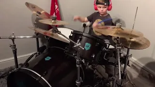 Vimic - She sees everything  🥁Drum cover. Caleb H (age5) 🥁