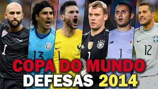 As Defesas mais ÉPICAS e LENDÁRIAS da COPA DO MUNDO de 2014