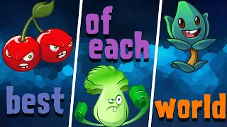 The BEST plant of each world. (PvZ2)