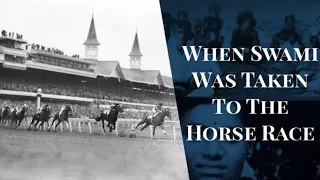 When Swami was taken to the Horse Race | Short Experiences With Bhagawan Sri Sathya Sai Baba