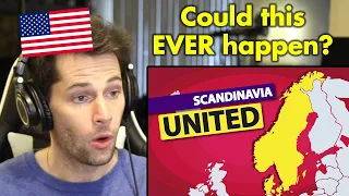 American Reacts to What if Scandinavia United?