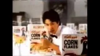 Keanu Reeves in Cornflakes Commercial