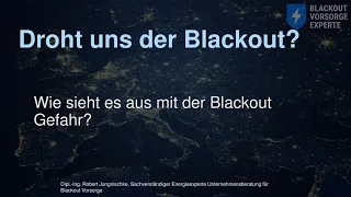 Blackout-Experte Robert Jungnischke: Droht uns ein Blackout?