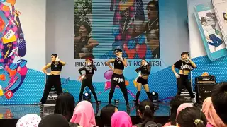 4MINUTE(포미닛) Change + Muzik + Hot Issue + Crazy cover by Barbies Up INDONESIA