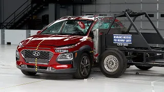2018 Hyundai Kona side IIHS crash test