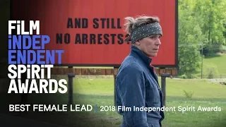 Best Female Lead | 2018 Film Independent Spirit Awards