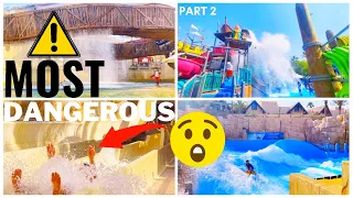 Wild Wadi Waterpark in Dubai | New Thrill and Extreme Rides | 4K | #wildwadi #waterpark #dubai