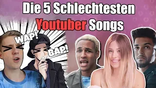 Die 5 schlechtesten YouTuber Songs ( feat. KuchenTV )