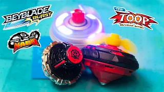 Электро Волчки за 150 рублей! TOOP vs BEYBLADE BURST