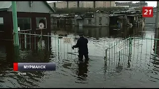 Что в Мурманской области кроме моста через Колу пострадало от большой воды