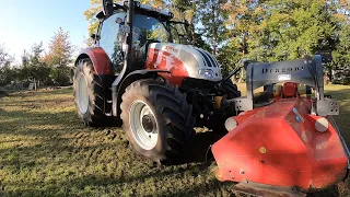 Farm Vlog #177 Mulcher Frontanbau | Erste Erfahrungen | Dragone VP 2600 - Steyr Profi CVT 4110