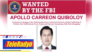 Most wanted poster for Quiboloy not related to Philippine elections: US embassy | TeleRadyo