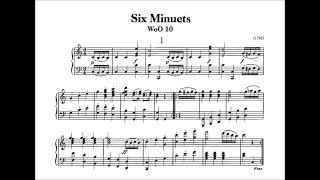 Ludwig van Beethoven - 6 Minuets, WoO 10