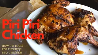 Piri Piri Chicken~How to make Portuguese BBQ Chicken at home plus how to spatchcock a chicken