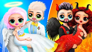 Angel and Demon Wedding / 30 LOL OMG DIYs